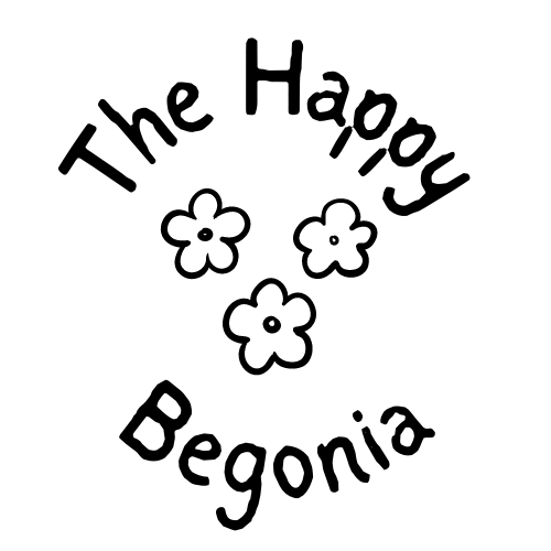 The Happy Begonia Logo